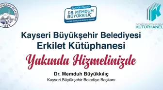 Başkan Büyükkılıç'tan 9'uncu kütüphane müjdesi