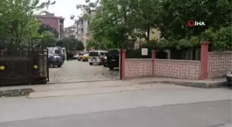 Dengesini kaybeden adam ikinci kattan beton zemine düştü