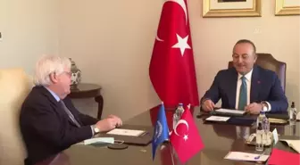 Çavuşoğlu, BM İnsani İşlerden Sorumlu Genel Sekreter Yardımcısı Griffiths ile görüştü