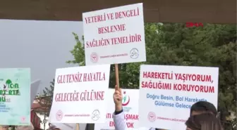 DİYARBAKIR'DA ÇÖLYAK HASTALARI İÇİN YÜRÜDÜLER