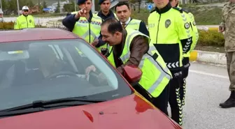 Refahiye'de 'Yayalar İçin 5 Adımda Güvenli Trafik' uygulaması yapıldı