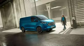 Türkiye'de üretilecek tam elektrikli Ford E-Transit Custom vitrine çıktı!