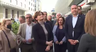 CHP İstanbul İl Başkanı Kaftancıoğlu TMMOB Adalet Nöbeti'ne katıldı