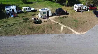 Pelitözü Gölpark kamp ve karavan turizminin cazibe merkezi oldu