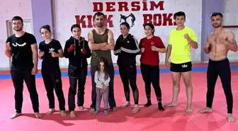 Dersim kick boks sporcuları, Dünya Kupası'nda Türkiye'yi temsil edecek