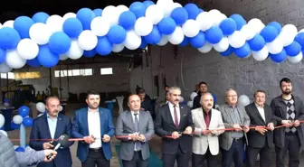 İskilip'te beton parke tesisi törenle açıldı