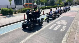 Sakarya'da trafik etkinliği düzenlendi