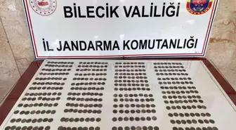 Şüpheli araçta 495 adet sikke ele geçirildi