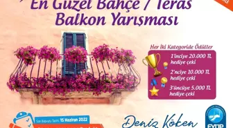 Eyüpsultan'da en güzel balkon yarışması başladı