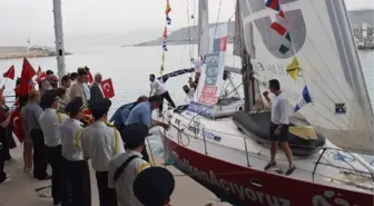 'Gelecek İçin Yelken Açıyoruz' Ekibi, Arsuz'a Ulaştı