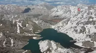 Karlar eridi, Karagöl manzarasıyla hayran bıraktı