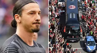 Sen ne yaptın Ibrahimovic! Milan'ın takım otobüsünde facianın eşiğinden dönüldü