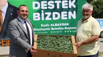 Tekirdağ Büyükşehir Belediyesi'nden Üreticilere Destek