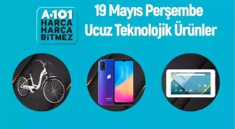 19 Mayıs'ta A101'e gelecek ucuz teknolojik ürünler!