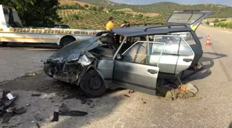 Son dakika haberleri... Manisa'da tır ile otomobil çarpıştı: 2 yaralı