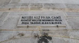 Mesih Ali Paşa Camii restorasyonun ardından yeni yüzüne kavuştu