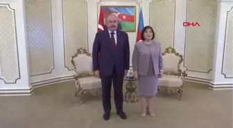 TBMM Başkanı Şentop, Azerbaycan Meclis Başkanı Gafarova ile görüştü