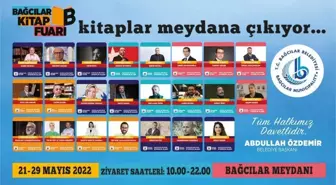 Bağcılar Kitap Fuarı, 21 Mayıs'ta başlıyor