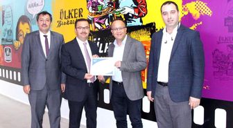 Biskot Bisküvi fabrikasına SGK il müdürlüğünden teşekkür belgesi