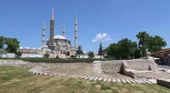 Mimar Sinan'ın şaheserine yakışır Selimiye Meydanı'nda çalışmalar tamamlandı