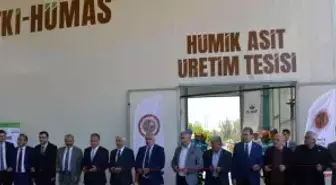 Türkiye Kömür İşletmeleri Kurumu Hümas Gübre Tesisleri açıldı