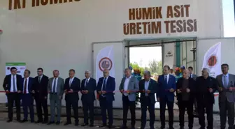 Türkiye Kömür İşletmeleri Kurumu Hümas Gübre Tesisleri açıldı