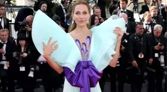 Cannes Film Festivali'nde Meryem Uzerli rüzgarı! Kıyafetleri ve duru güzelliğiyle göz kamaştırıyor