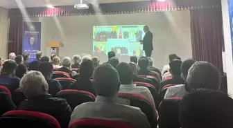 İhlas Vakfı Mütevelli Heyet Başkanı Aydın, Kastamonu'da İhlas Vakfı'nın faaliyetlerini anlattı