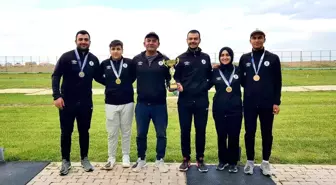 Karataylı sporcular, Atıcılık-Skeet Türkiye Şampiyonası'na damgasını vurdu