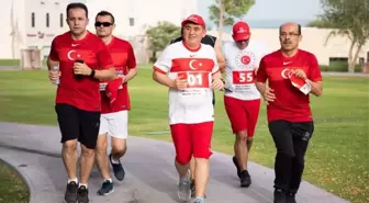 Katar'da '19 Mayıs Gençlik Koşusu' düzenlendi