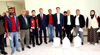 Bingöl'de çiftçilere fasulye tohumu dağıtıldı