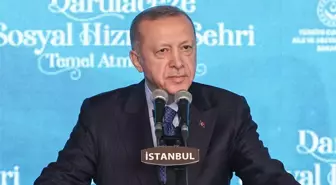 Cumhurbaşkanı Erdoğan, Darülaceze Sosyal Hizmet Şehri Temel Atma Töreni'nde konuştu: (1)