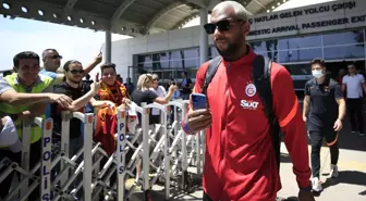 Galatasaray kafilesi Antalya'da