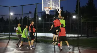 Sokak basketbol turnuvası başladı