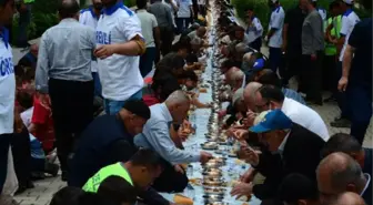 PANDEMİ NEDENİYLE ARA VERİLMİŞTİ: 1 KİLOMETRELİK YER SOFRASIYLA BAŞLADI