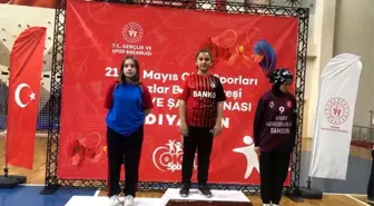 Zonguldaklı sporcu Türkiye 2.'si oldu