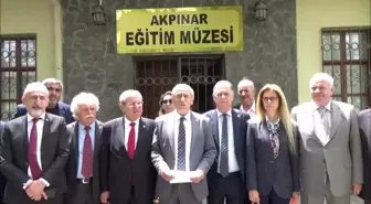 Yıldırım Kaya Köy Entitüsü Ziyaretlerinin Onuncusunu Samsun Ladik Akpınar Köy Enstitüsü'ne Yaptı