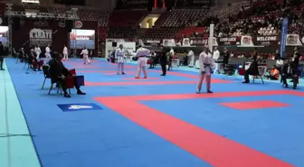 57. Avrupa Büyükler Karate Şampiyonası Gaziantep'te başladı