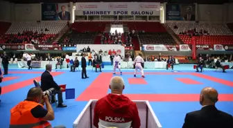 GAZİANTEP - 57. Avrupa Büyükler Karate Şampiyonası başladı