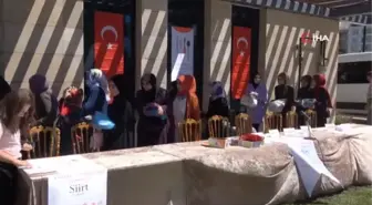 Siirtli kadınlar yöresel yemeklerde hünerlerini sergiledi