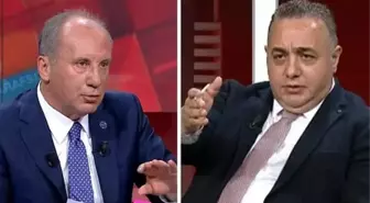 Muharrem İnce, gazeteci Zafer Şahin'e bu sözlerle yüklendi: Doğal gaz bulundukça doğal gaza zam geliyor, siz gidin bu masalları A Haber'de anlatın!