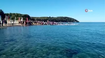 Denizli ekibi, Çanakkale'de düzenlenen triatlon yarışlarından ikincilikle döndü