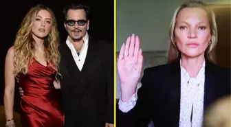 Kate Moss, Amber Heard ve Johnny Depp davasına tanık olarak hakkındaki şiddet iddiasını yalanladı