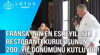 Video: Fransa'nın En Eski Yıldızlı Restoranı Kuruluşunun 200. Yıl Dönümü Kutluyor