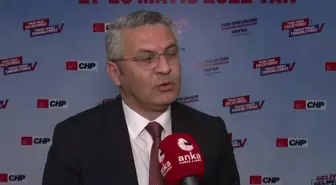 CHP'li Salıcı, Van'daki CHP Belediye Başkanları Çalıştayı'nı Değerlendirdi: 'Chp'nin İlk Genel Seçimde, Bölgede Önemli Bir Sıçrama Yaratacağı...