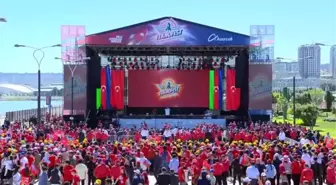 Cumhurbaşkanı Erdoğan, TEKNOFEST Azerbaycan'ın Seçkin Gözlemci Günü'nde konuştu: (3)