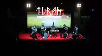 Turan Ethno Folk Band, Mersin Uluslararası Müzik Festivali'nde sahne aldı