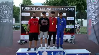 Türkiye Atletizm Şampiyonasından çifte madalya ile döndüler