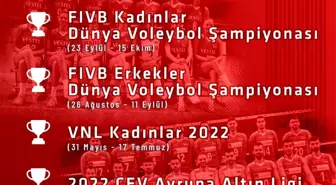 Voleybolda Avrupa ve Dünya Şampiyonaları TRT'de