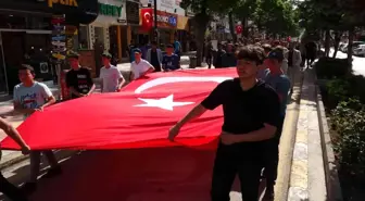 Yozgat'ta şehitler için yürüdüler